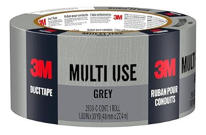TAPE DUCT SILVER GRAY 48MM X 27.4M - Vinyl